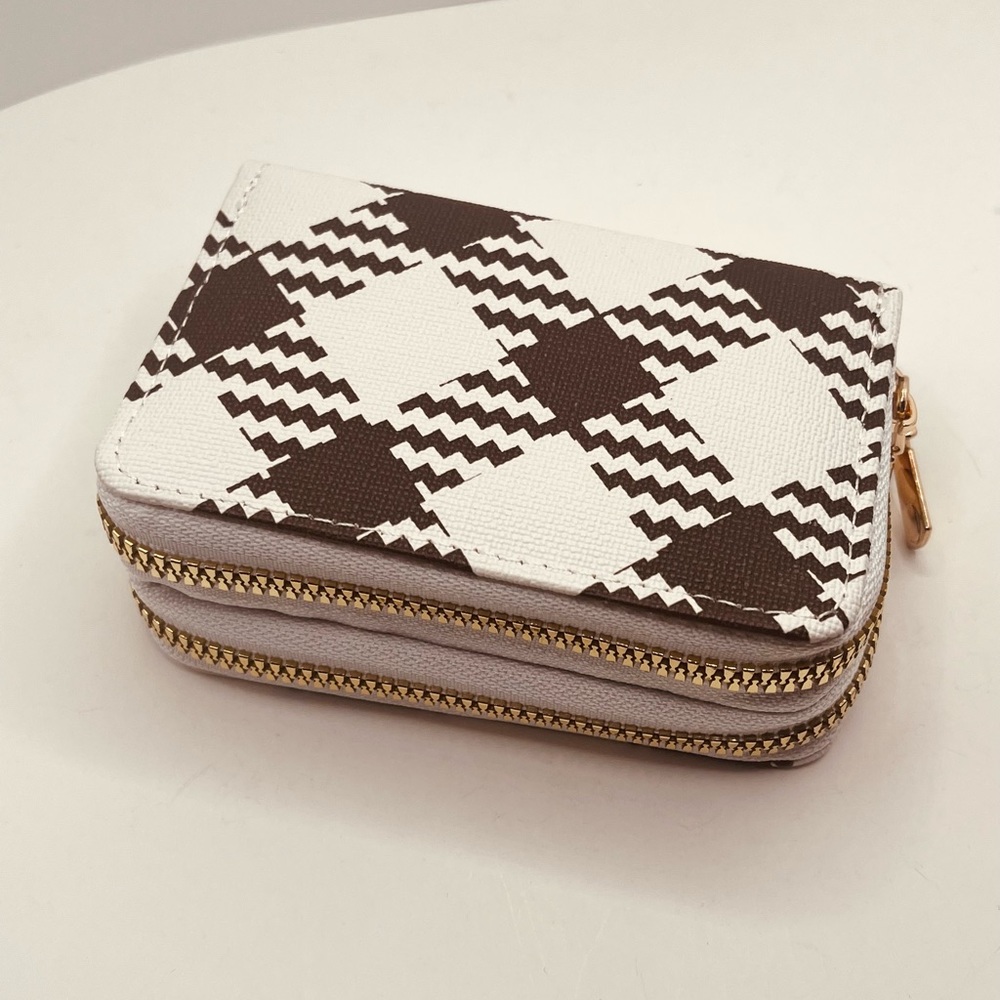 Mini Wallet for women double zipper design